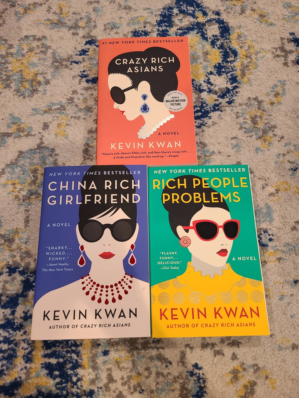 Crazy Rich Asians Trilogy by Kevin Kwan - Booktok - Bestseller